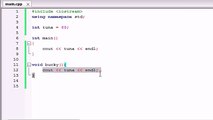 Buckys C   Programming Tutorials - 29 - Unary Scope Resolution Operator