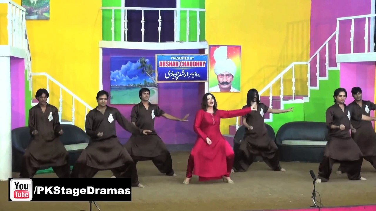 KHUSHBOO 2015 PUNJABI STAGE MUJRA - PAKISTANI MUJRA DANCE