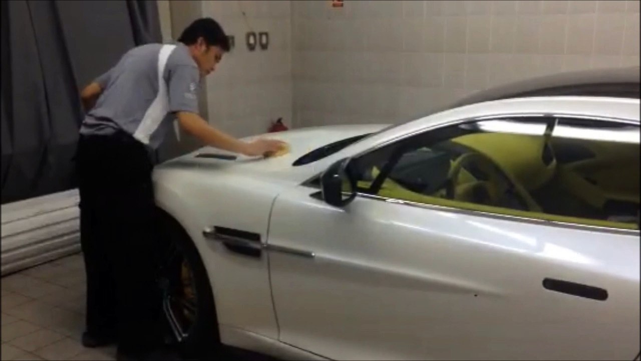 Transparency Qatar Aston Martin vanquish Paint protection by Protech Monte-Carlo