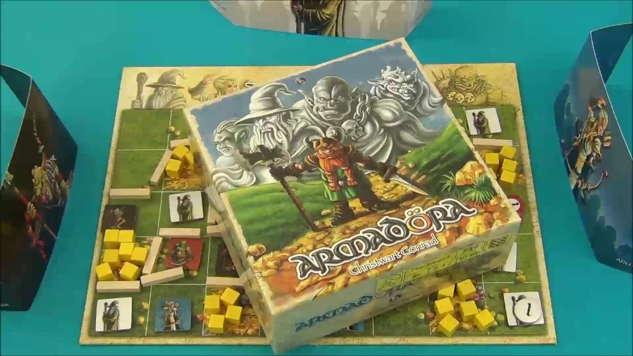 Vidéorègle #395: La règle complète du jeu de société "Armadöra" expliquée en vidéo
