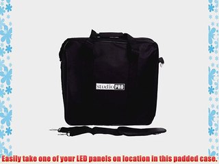 Download Video: StudioPRO LED Carrying Case 16x3.5x16 for 600 LED Panels StudioPRO S-600D S-600B S-600BN CN-600SA