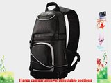 Samsonite Luggage Large Shoulder Camera Bag Black/Grey 13 Inch