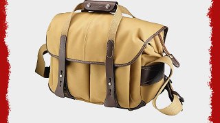 Billingham 307 Camera Bag (Khaki with Chocolate Leather Trim)