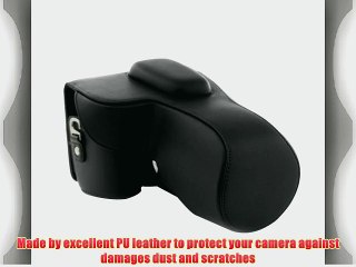 TechCare Camera Case for Nikon D5200 Camera with 18-55mm lens / Detachable With Tripod Mount