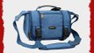 Evecase Medium Vintage Canvas DSLR Camera Messenger Shoulder Bags for Olympus OM-D E-M1 E-M5