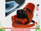 MegaGear Ever Ready Protective Leather Camera Case Bag for Canon PowerShot SX60 HS Digital