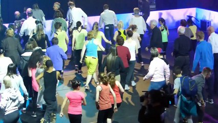 Saint-Quentin : record du nombre de danseurs de madison en salle