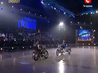 Amazing Stunt Never Seen On Ukraine Got Talent HD