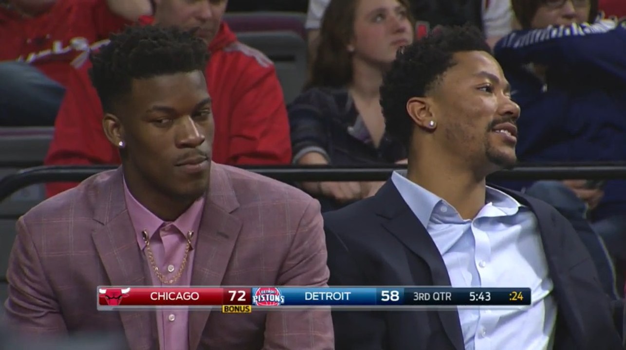 Le banc des Bulls se moque de la démonstration de dribbles de Joakim Noah