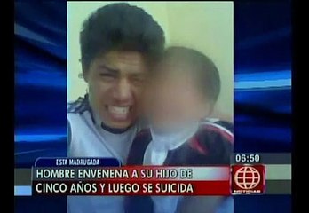 Santa Anita: Padre envenenó a hijo de cinco años y luego se suicida