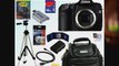 Canon EOS 60D 18 MP CMOS Digital SLR Camera Body 16GB Deluxe Accessory Kit