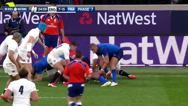 Rugby, le sport le plus violent sur terre : Jules Plisson éclaté par Courtney Lawes, Angleterre VS France, Tournoi des 6 nations