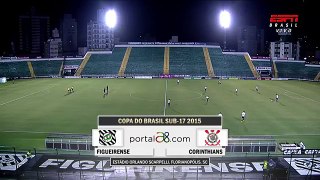 Figueirense-SC 2 x 2 Corinthians - Copa do Brasil Sub-17 - 21_03_2015‬ - Gols - HD