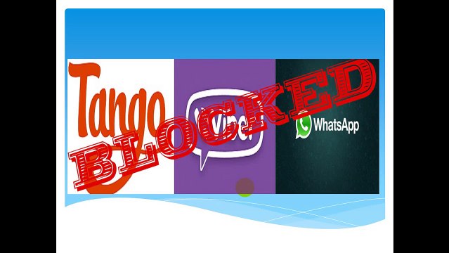 How can you use blocked / banned whatsapp/viber/tango/other social apps