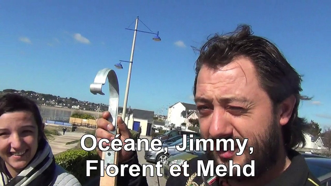 Arrivée des pêcheurs à pied à Barneville-Carteret