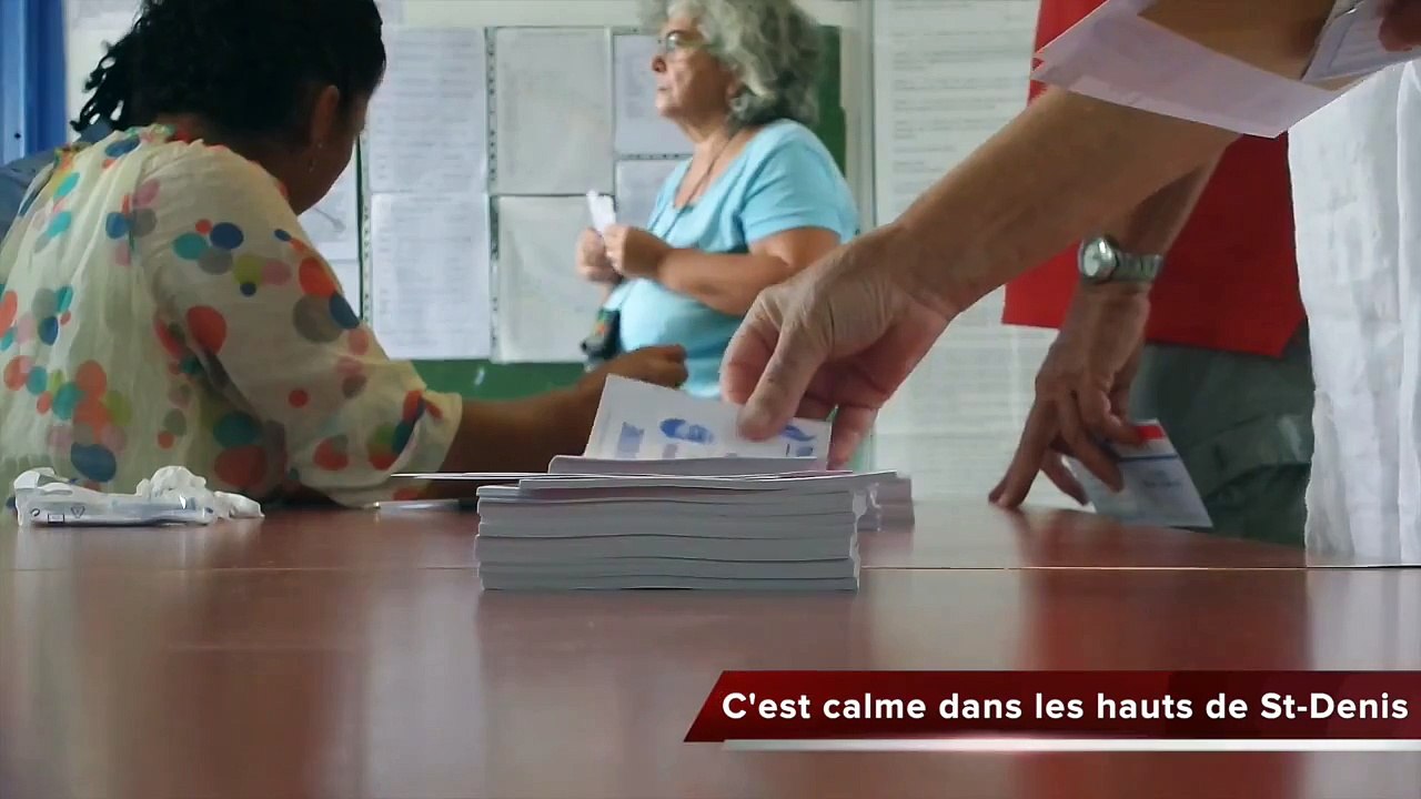 Départementales 2015 : faible mobilisation à Saint-Denis