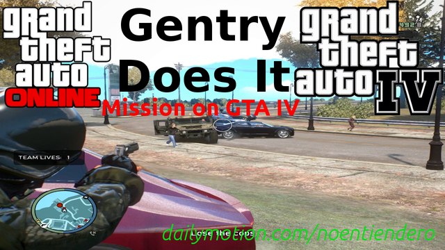 GTA V mission on GTA IV: Gentry Does It (Simeon)-GTA IV Mission Mod Pack & BF4 Desert Eagle Shootout