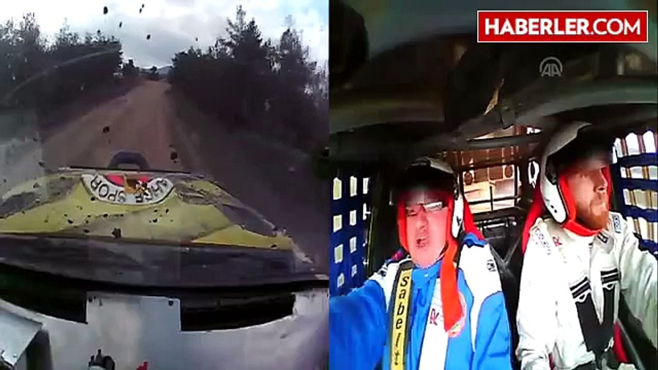 Şampiyonadaki Kaza Anı Kameraya Yansıdı