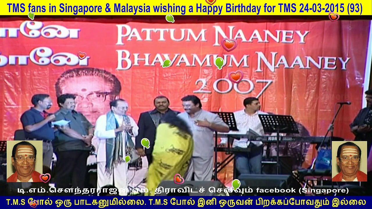 TMS fans in Singapore & Malaysia wishing a Happy Birthday for TMS 24-03-2015 (93)