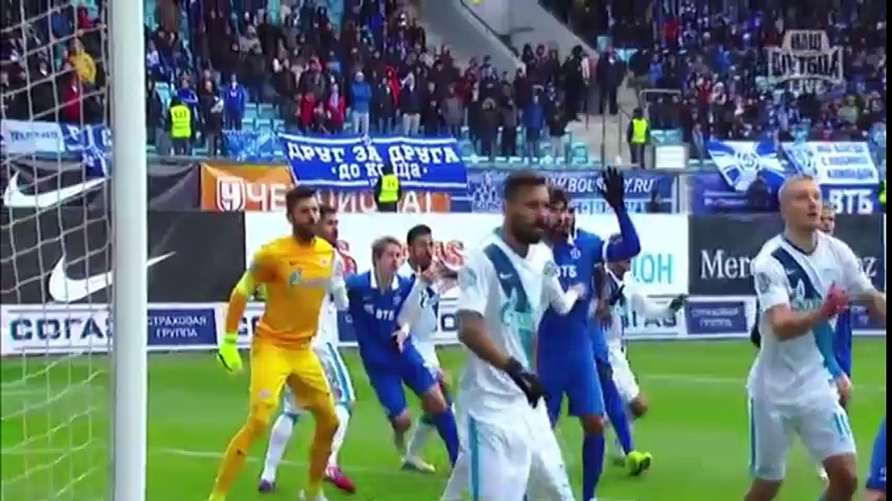 Dinamo Moscow 0 vs 1 Zenit Petersburg ~ Russian League ~ 22.03.2015 ~ All Goals & Highlights