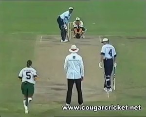 Brian Lara Bowled Out By A Woman