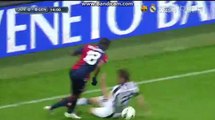 Diego Perotti Yellow Card for Simulation | Juventus - Genoa Serie A 2015