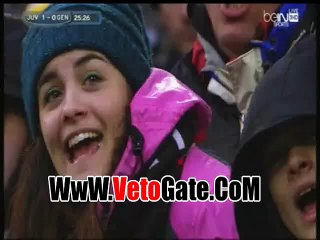 فرحه مشجعه اليوفنتوس بهدف "تيفيز"