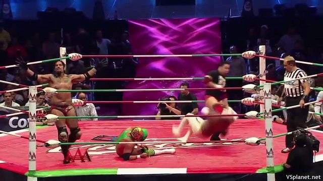 Perro Aguayo jr. vs Cibernetico vs Doctor Wagner jr. vs Myzteziz, AAA TripleMania 2014