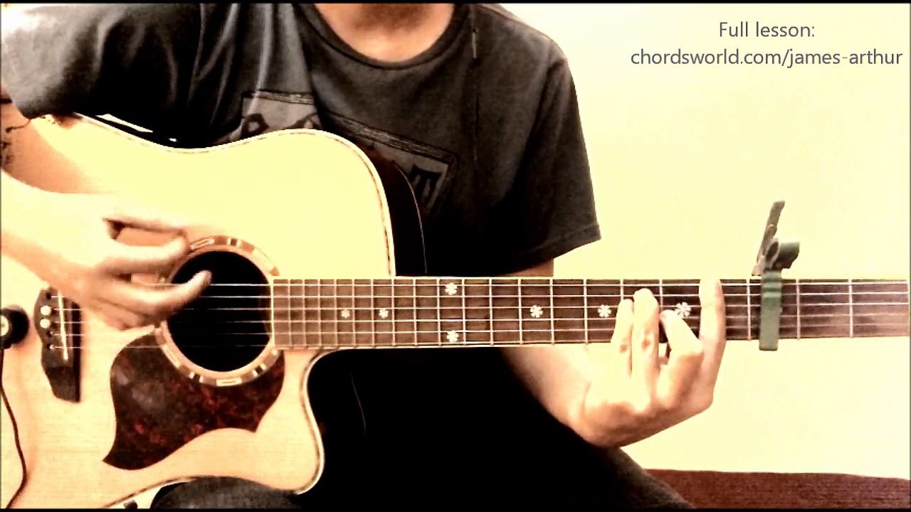 James Arthur Impossible Chords video Dailymotion