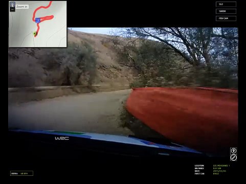 rally mexico 2015 camara interior dani sordo Tramo 3