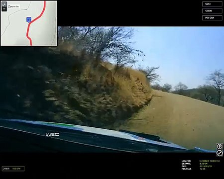 rally mexico 2015 camara interior dani sordo Tramo 13