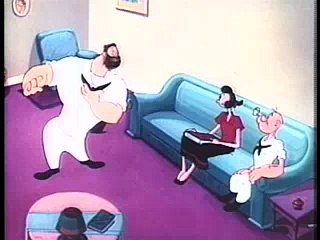 Popeye fright to the finish 1954