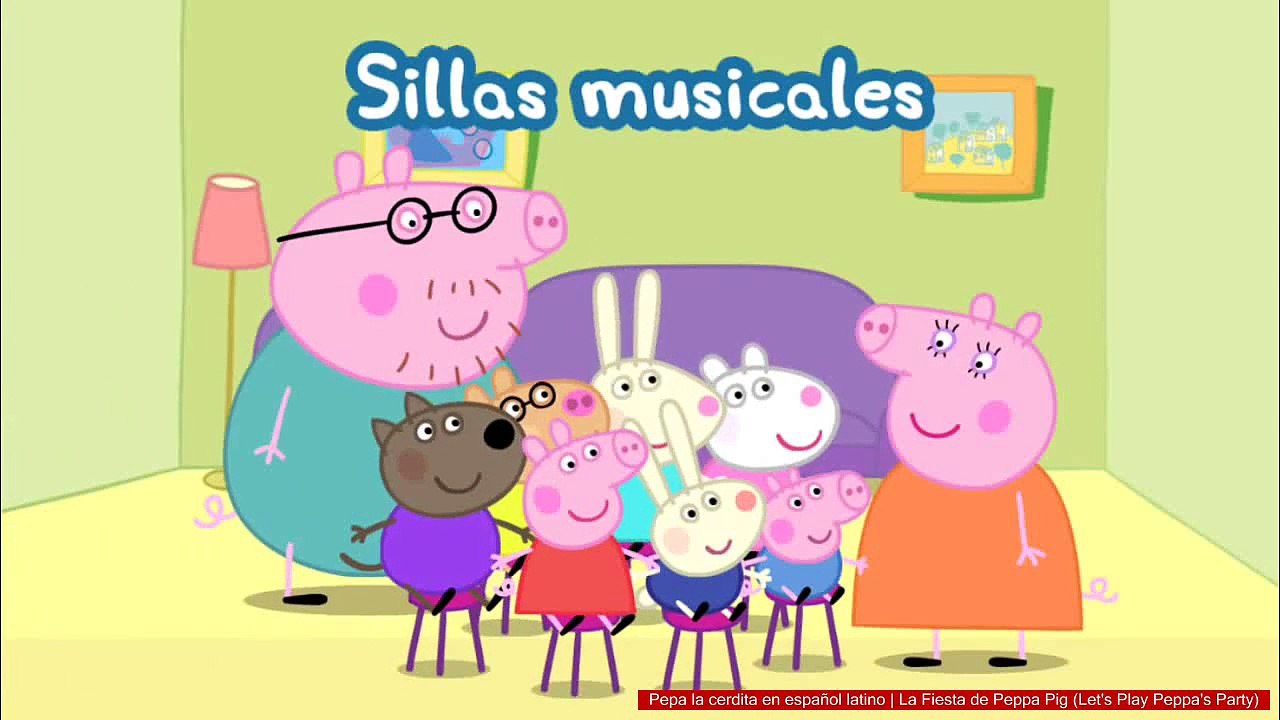 Pepa la cerdita en español latino | La Fiesta de Peppa Pig (Let's Play  Peppa's Party) - video Dailymotion
