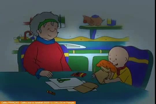 Caillou FRANÇAIS - Caillou joue au baseball (S02E11) | CAILLOU en Français