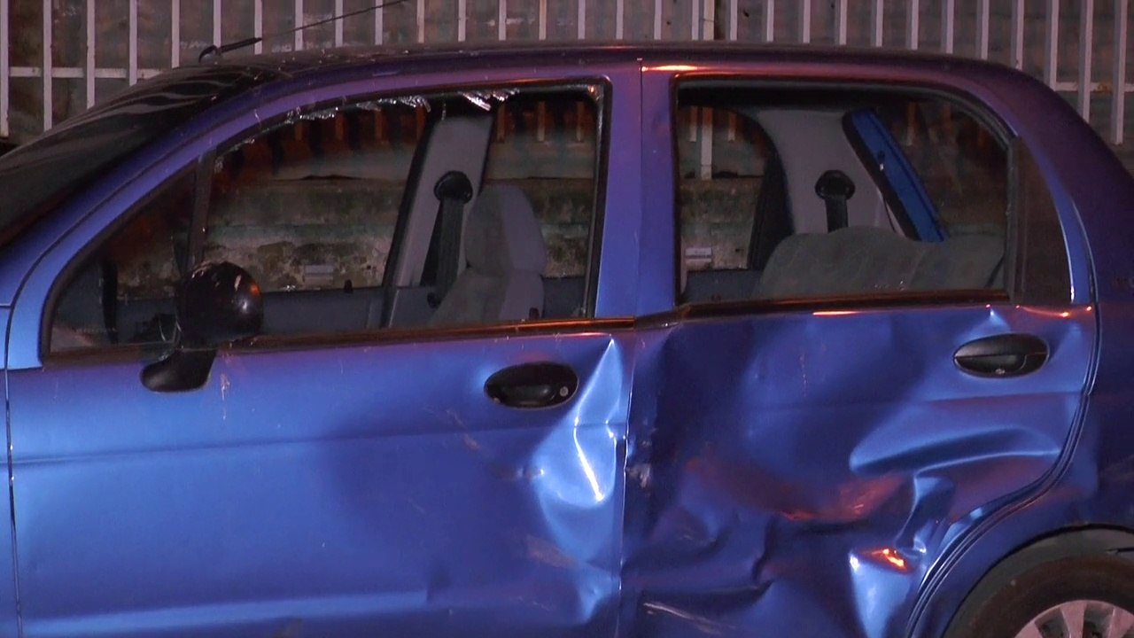 Gricignano (CE) - Incidente in via Salvatore, conducenti trasportati in ospedale (21..03.15)