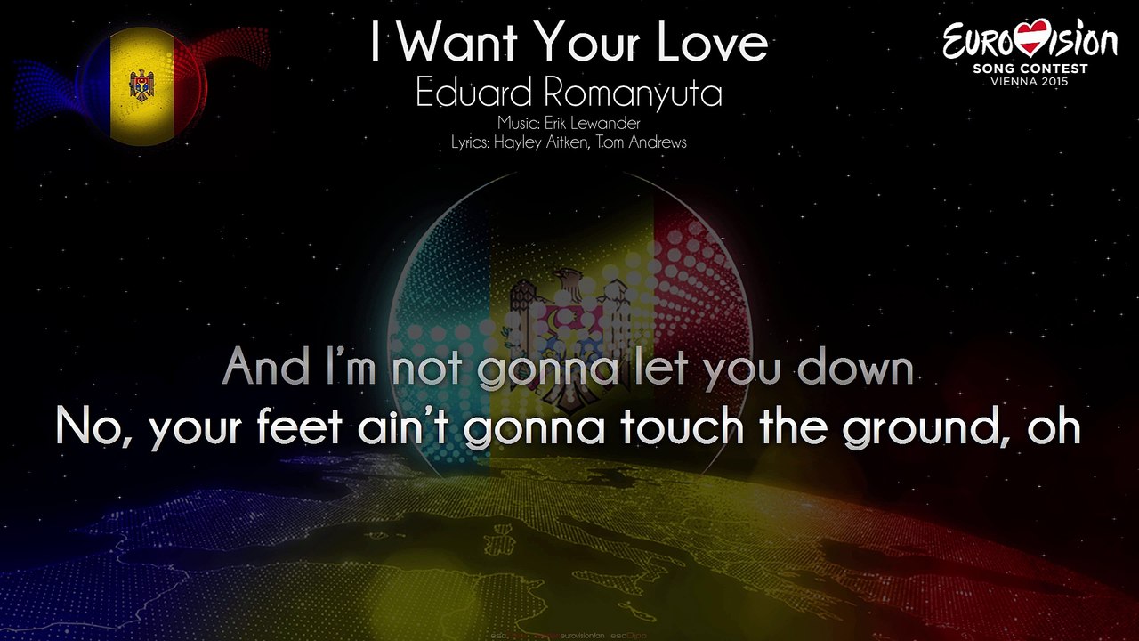 Eduard Romanyuta - I Want Your Love (Moldova)