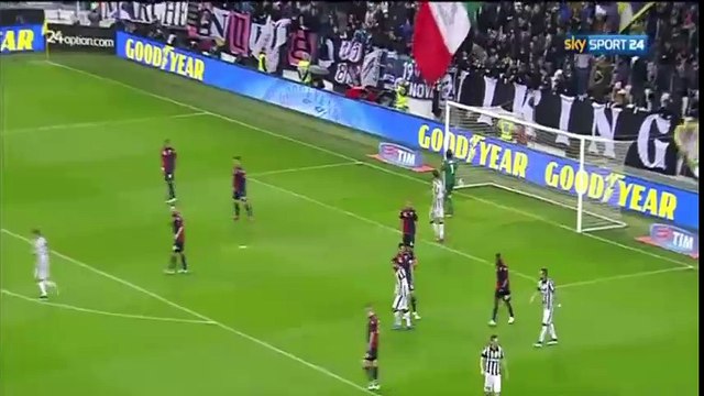 Juventus 1 vs 0 Genoa ~ Serie A ~ 22.03.2015 ~ All Goals & Highlights