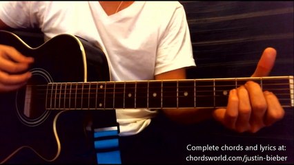 Justin Bieber - All Bad Chords