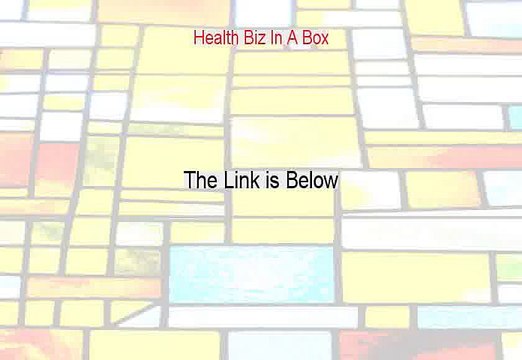 Health Biz In A Box Free Review - Health Biz In A Boxhealth biz in a box