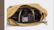Eggsnow Canvas SLR DSLR Digital Camera Gadget Organizer Bag - WaterproofMulti-compartmentsShoulder