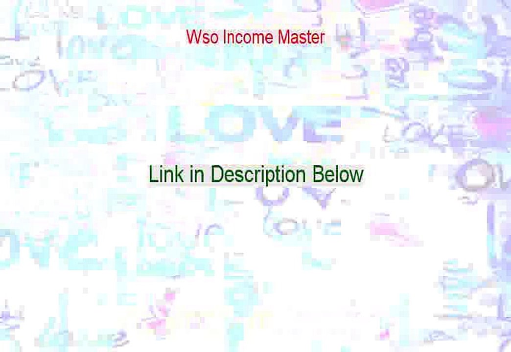 Wso Income Master Free Review [Watch my Review]