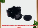 Neewer? 40M 130ft Underwater Housing Waterproof Case 1M Shockproof for Panasonic GM1