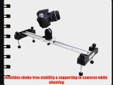 PROAIM 2ft Camera linear slider Dolly with Carry Case (Ball head not included)