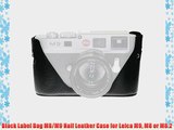 Black Label Bag M8/M9 Half Leather Case for Leica M9 M8 or M8.2
