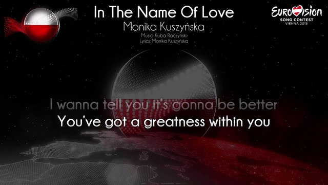 Monika Kuszyńska - In The Name Of Love (Poland)