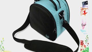 (Sky Blue) Laurel VG Camera Bag w/ Removable Shoulder Strap for Nikon D7100 / Nikon Coolpix