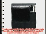 CAIUL Black Vintga PU Leather fuji mini case for Fujifilm Instax Mini 90 Case bag