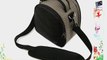 Steel Grey Stylish Elegant Laurel Handbag Camera Bag with Adjustable Shoulder Strap for Samsung