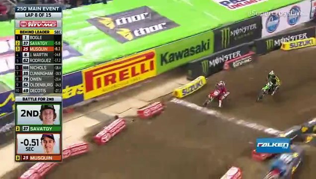 AMA Supercross 2015 - Rd12 Detroit 250 East Main Event