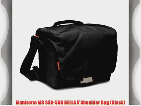 Manfrotto MB SSB-5BB BELLA V Shoulder Bag (Black)